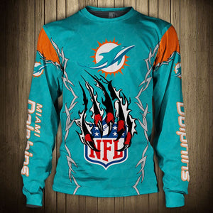 20% OFF Best Best Miami Dolphins Sweatshirts Claw On Sale