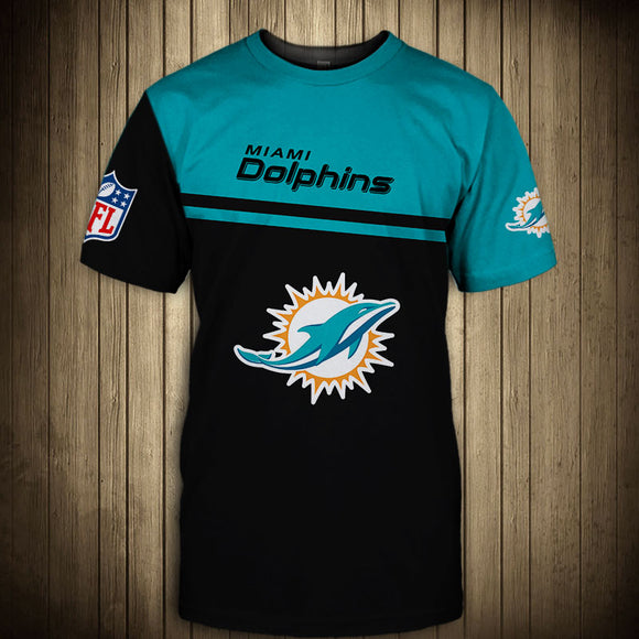 15% SALE OFF Miami Dolphins T-shirt Skull On Back
