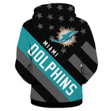 Up To 20% OFF Miami Dolphins Zip Up Hoodies Banner For Sale