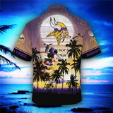 18% OFF Cheap Minnesota Vikings Hawaiian Shirt Hawaii Night Sky
