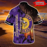 15% OFF Minnesota Vikings Hawaiian Skol Vikings On Sale