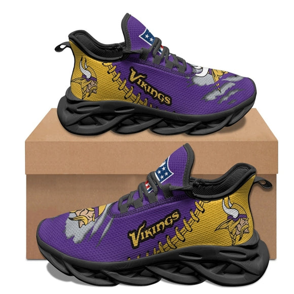 Up To 40% OFF The Best Minnesota Vikings Sneakers For Running Walking - Max soul shoes