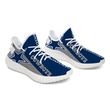 Navy Blue Dallas Cowboys Tennis Shoes Mens PTA031 Footballfan365