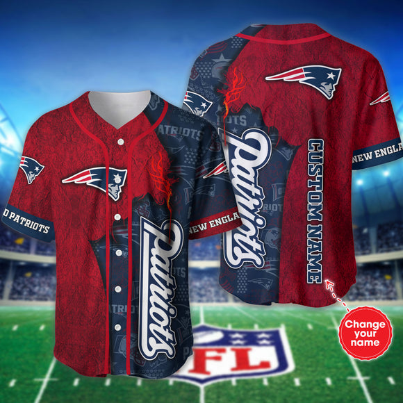 20% OFF Best New England Patriots Baseball Jersey Shirt Custom Name