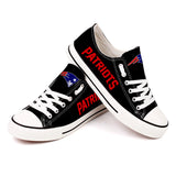 Cheap New England Patriots Canvas Shoes T-DJ133L For Sale
