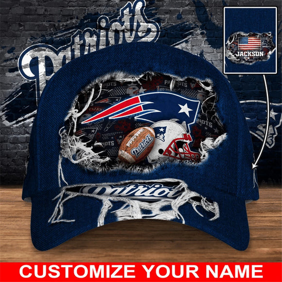 The Best Cheap New England Patriots Caps Flag Custom Name