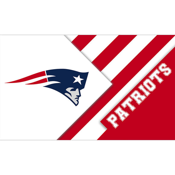 Up To 25% OFF New England Patriots Flag 3x5 Diagonal Stripes For Sale
