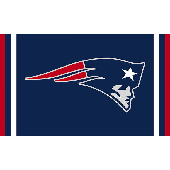 UP TO 25% OFF New England Patriots Flags 3x5 Logo Two Strip - Only Today