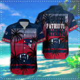 15% SALE OFF New England Patriots Hawaiian Shirt Coconut Tree & Ball