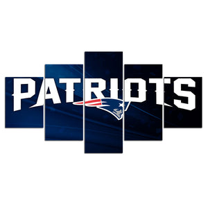 Up to 30% OFF New England Patriots Wall Art Cool Logo Canvas Print