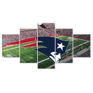 30% OFF New England Patriots Wall Art Stadium Canvas Print For Sale
