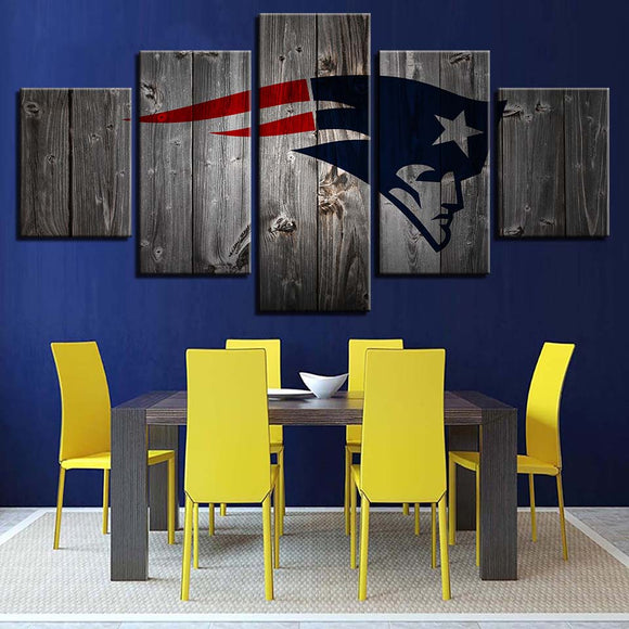 Up to 30% OFF New England Patriots Wall Art Wooden Canvas Print