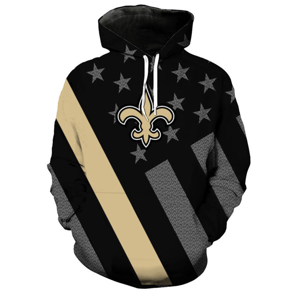 20% OFF Cheap New Orleans Saints Black Hoodie For Men, Women