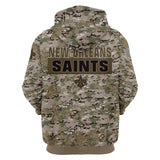 Up To 20% OFF New Orleans Saints Camo Hoodie Cheap - Limited Time Sale