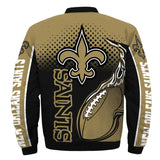 17% OFF Men’s New Orleans Saints Jacket Helmet - Limitted Time Offer