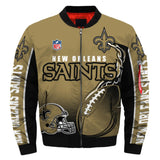 17% OFF Men’s New Orleans Saints Jacket Helmet - Limitted Time Offer