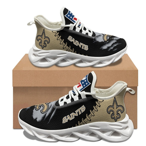 Up To 40% OFF The Best New Orleans Saints Sneakers For Running Walking - Max soul shoes