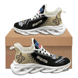 Up To 40% OFF The Best New Orleans Saints Sneakers For Running Walking - Max soul shoes