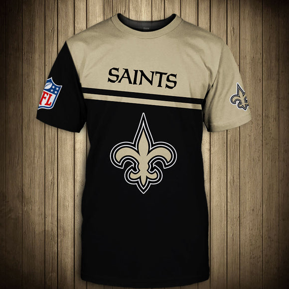 15% SALE OFF New Orleans Saints T-shirt Skull On Back