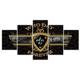 Up to 30% OFF New Orleans Saints Wall Art Cool Logo Canvas Print