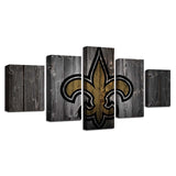 Up to 30% OFF New Orleans Saints Wall Art Wooden Canvas Print