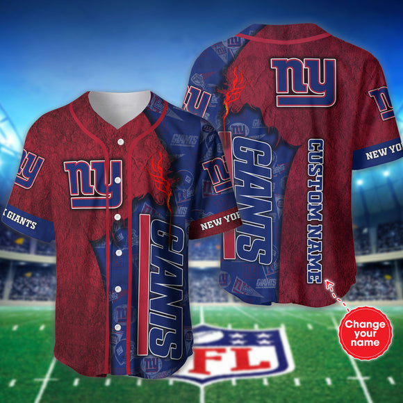 20% OFF Best New York Giants Baseball Jersey Shirt Custom Name