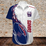 15% OFF Men’s New York Giants Button Down Shirt For Sale