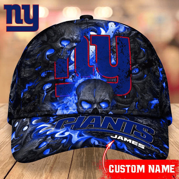 The Best Cheap New York Giants Caps Skull Custom Name