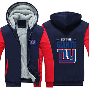 17% OFF Best New York Giants Fleece Jacket, Cowboys Winter Coats