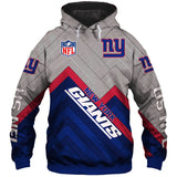 20% SALE OFF New York Giants Full Zip Hoodie No 04