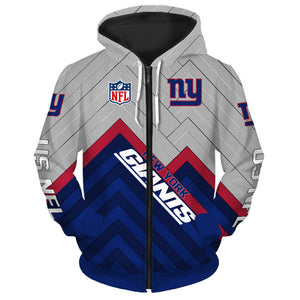 20% SALE OFF New York Giants Full Zip Hoodie No 04