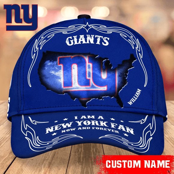 The Best Cheap New York Giants Hats I Am A New York Fan Custom Name