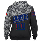 20% OFF New York Giants Military Hoodie 3D- Limited Time Sale