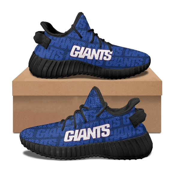 Up To 28% OFF New York Giants Shoes Team Name Repeat - Yeezy Boost