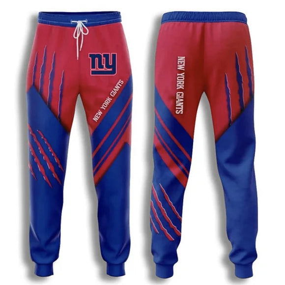 18% OFF Best New York Giants Sweatpants 3D Stripe - Limited Time Offer