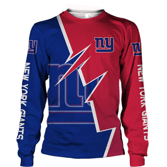 20% OFF New York Giants Sweatshirts Zigzag On Sale - Hurry up!