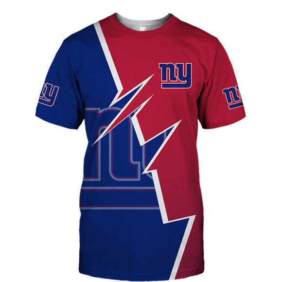 15% OFF New York Giants Tee Shirts Zigzag On Sale - Hurry up!