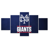 Up to 30% OFF New York Giants Wall Art Cool Logo Canvas Print