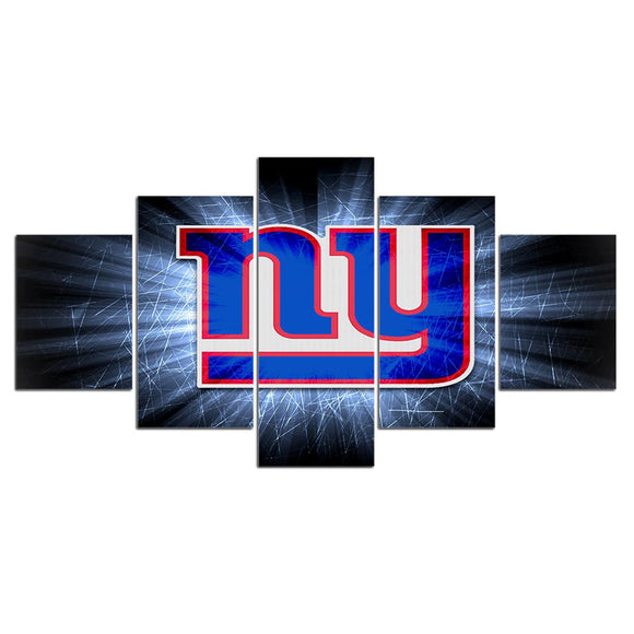 Up to 30% OFF New York Giants Wall Art Cool Logo Canvas Print