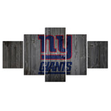 30% OFF New York Giants Wall Decor Wooden No 2 Canvas Print