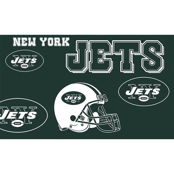 25% OFF New York Jets Flag 3x5 Helmet Design Banner - Only Today