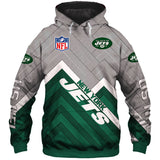 20% SALE OFF New York Jets Full Zip Hoodie No 04