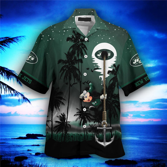 18% OFF Cheap New York Jets Hawaiian Shirt Hawaii Night Sky