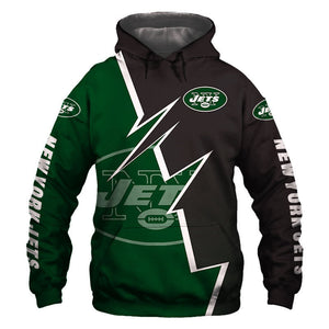 20% OFF New York Jets Hoodie Zigzag - Hurry up! Sale Ends in