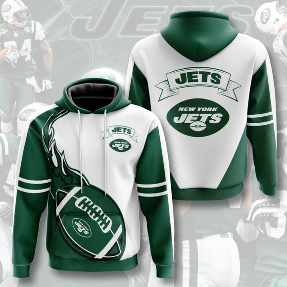 20% SALE OFF Men's New York Jets Hoodies Flame Ball