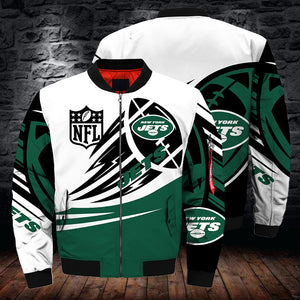 17% OFF Hot New York Jets Jacket Mens Ultra-balls Graphic