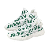 New York Jets Shoes Team Name Repeat - Yeezy Boost 350 style