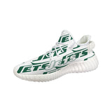 New York Jets Shoes Team Name Repeat - Yeezy Boost 350 style