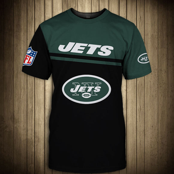 15% SALE OFF New York Jets T-shirt Skull On Back