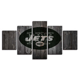 Up to 30% OFF New York Jets Wall Art Wooden Canvas Print